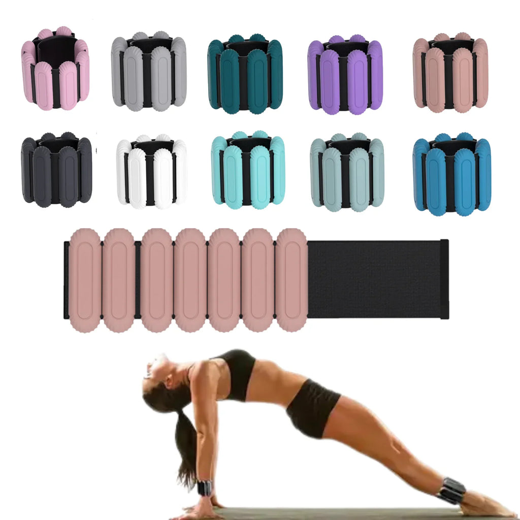 Maison Adjustable Wrist Weights | Toning Weights for Walking, Pilates & Everyday Workouts